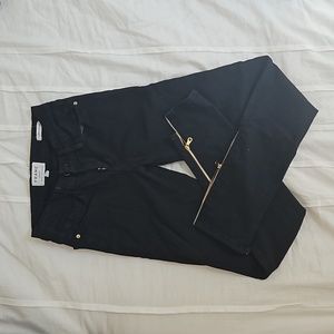 FRAME skinny blqck jeans